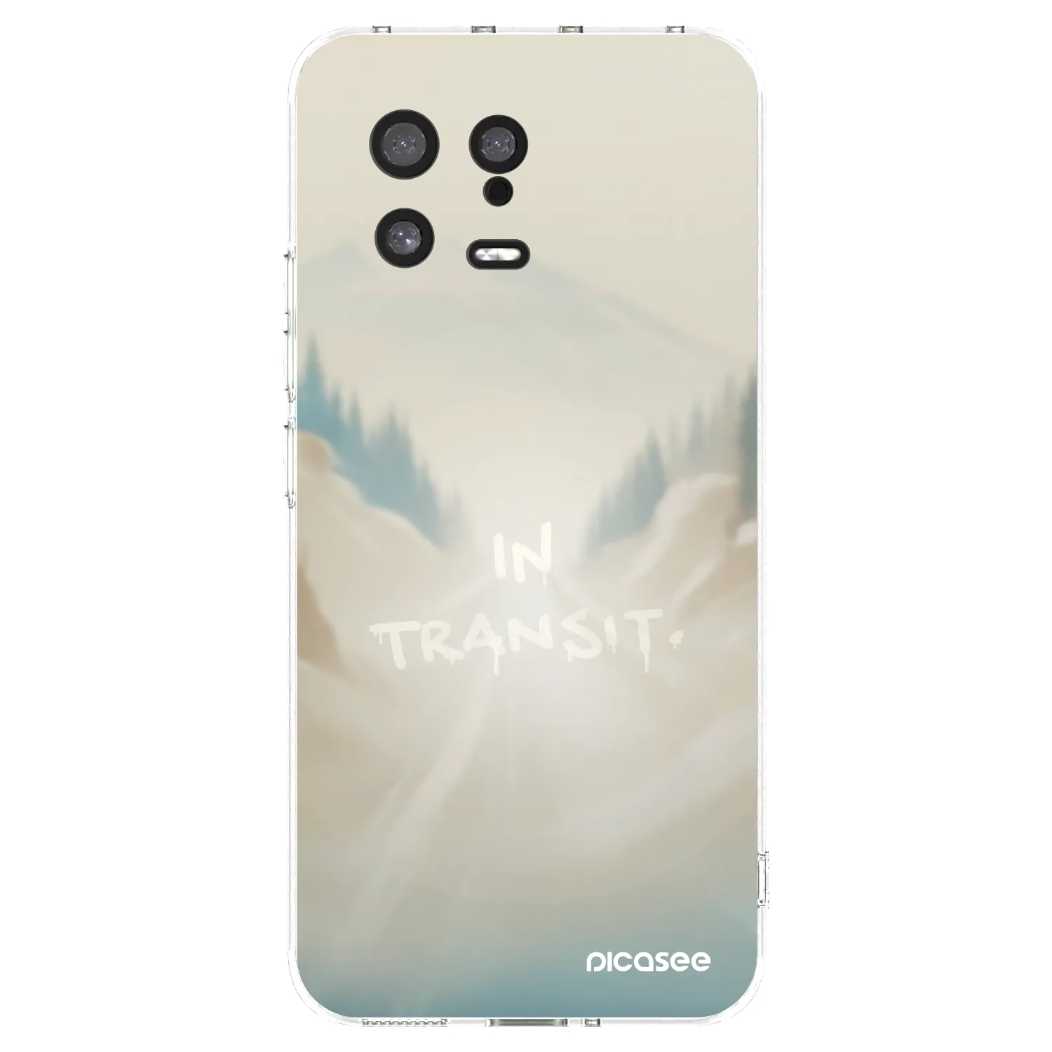 Picasee Xiaomi 13 Hülle - Transparentes Silikon - IN TRANSIT