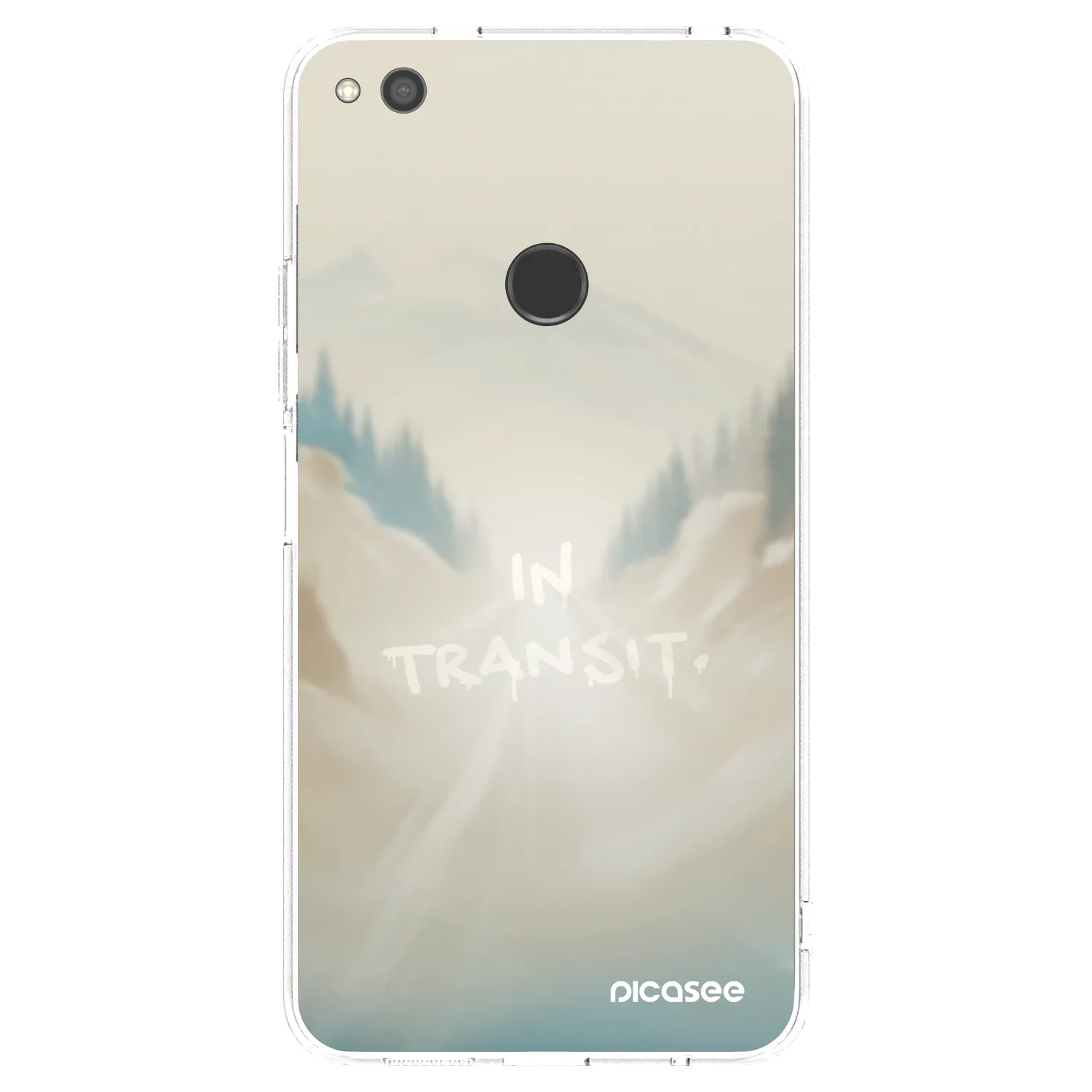 Picasee Huawei Mate 40 Pro Hülle - Transparentes Silikon - IN TRANSIT