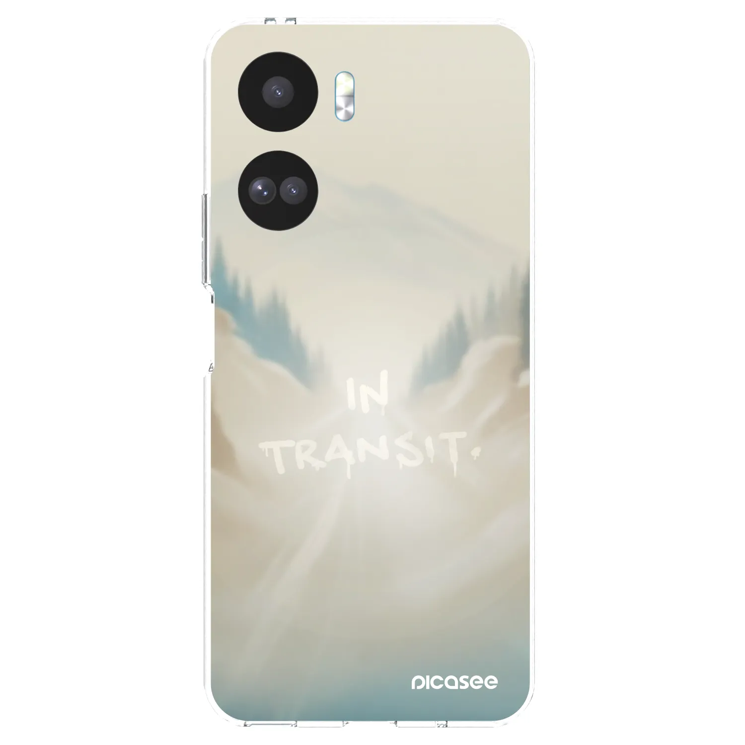 Picasee Honor 90 Lite 5G Hülle - Transparentes Silikon - IN TRANSIT