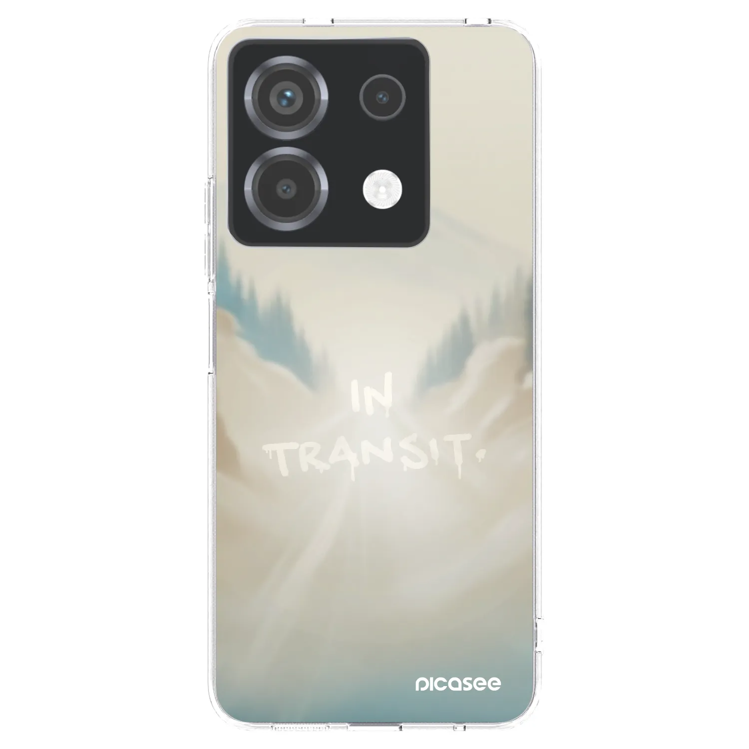 Picasee Xiaomi Poco X6 Hülle - Transparentes Silikon - IN TRANSIT