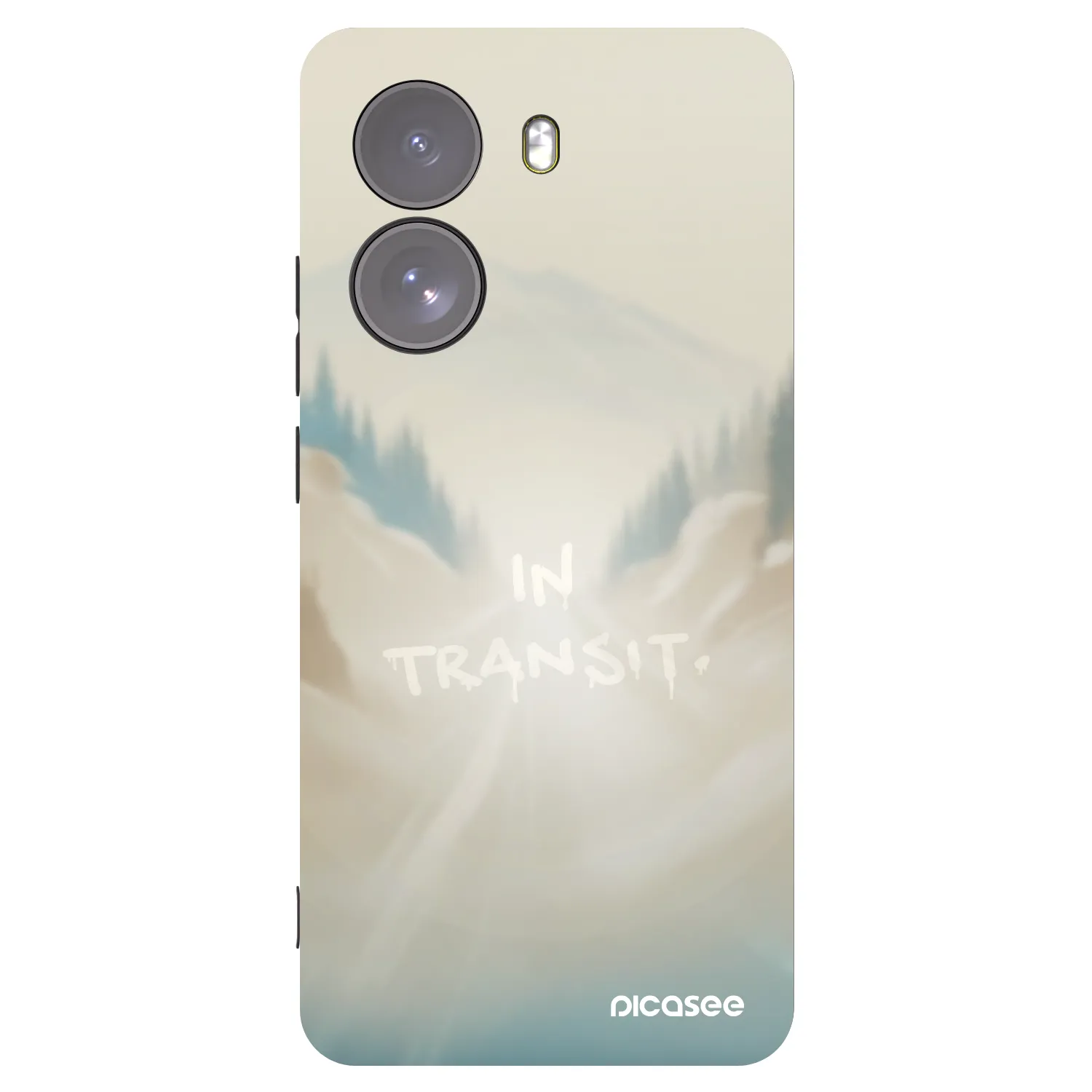 Picasee Xiaomi Poco X7 Hülle - Schwarzes Silikon - IN TRANSIT