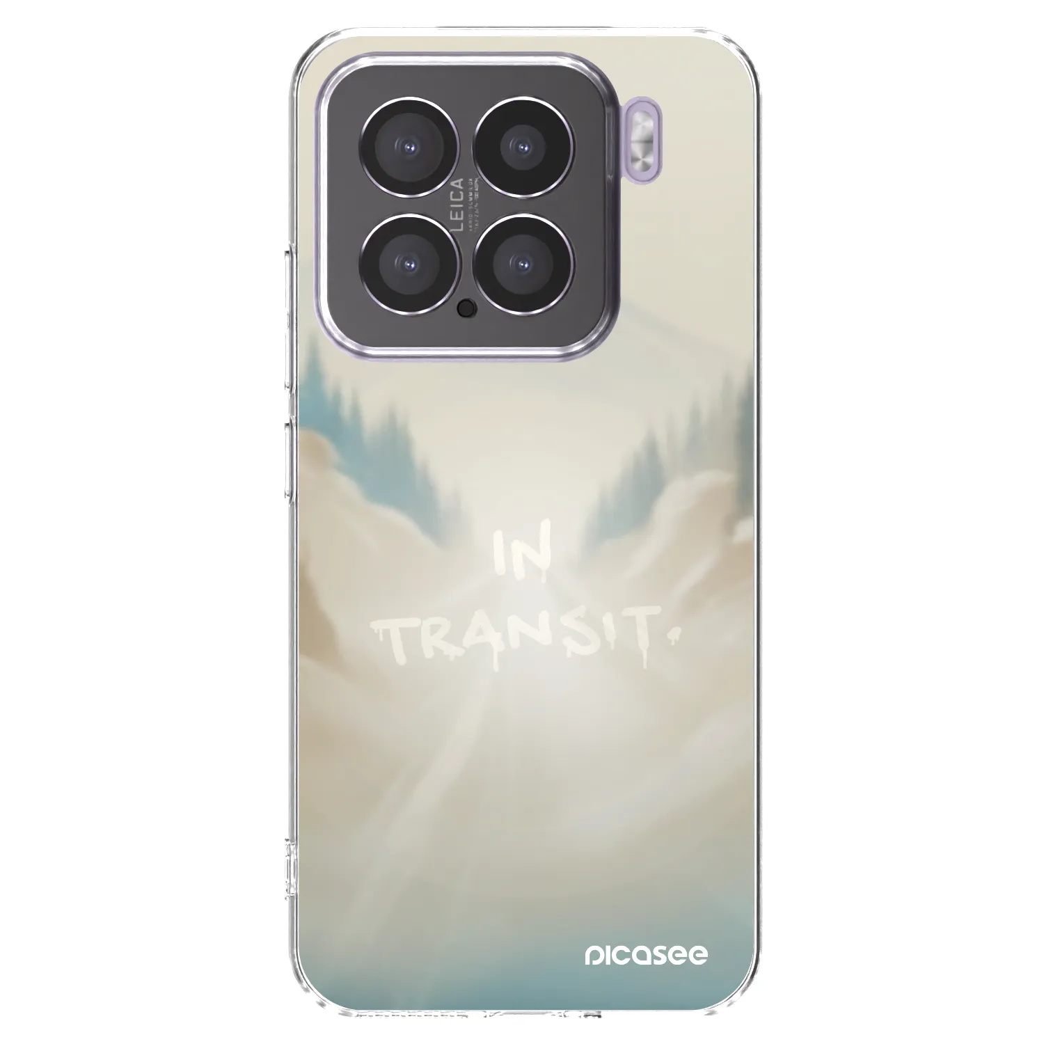 Picasee Xiaomi 15 Hülle - Transparentes Silikon - IN TRANSIT