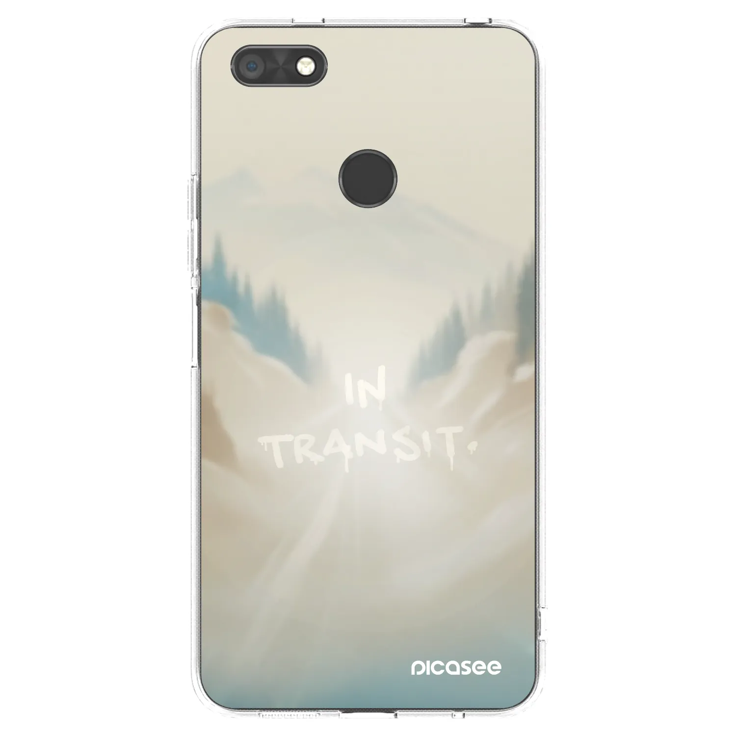 Picasee Huawei P9 Lite Mini Hülle - Transparentes Silikon - IN TRANSIT