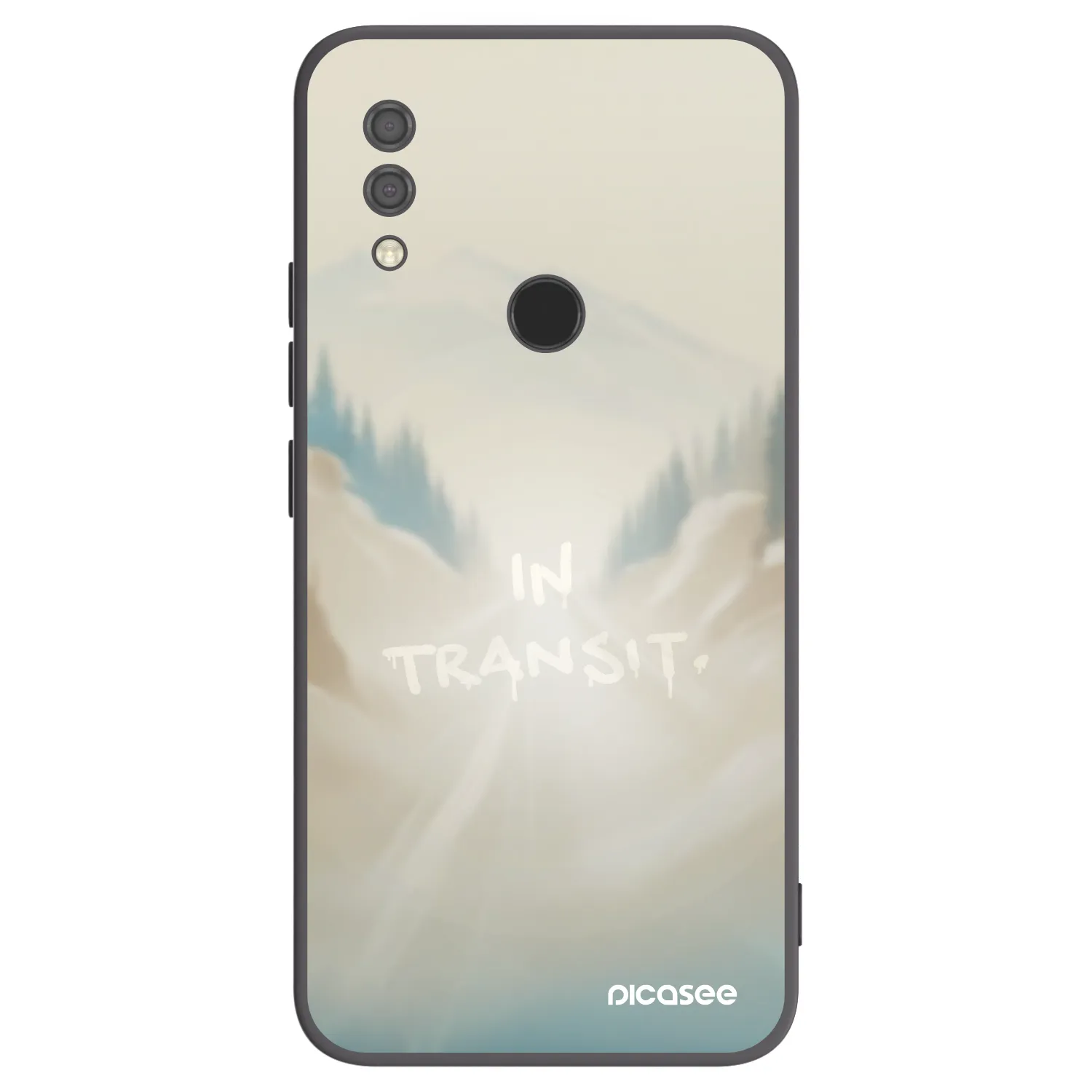 Picasee Xiaomi Redmi 7 Hülle - Schwarzes Silikon - IN TRANSIT