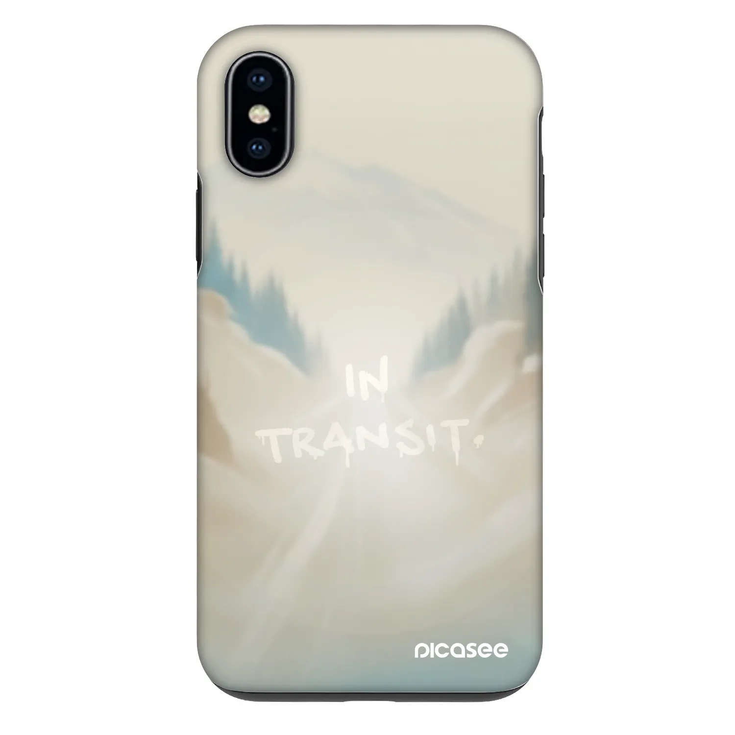 Picasee Fashion Case für Apple iPhone X/XS - IN TRANSIT