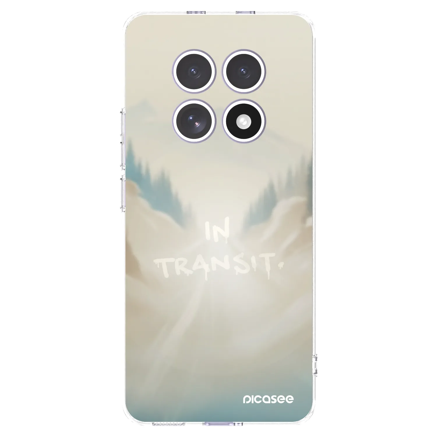 Picasee Xiaomi Redmi Note 15 Hülle - Transparentes Silikon - IN TRANSIT
