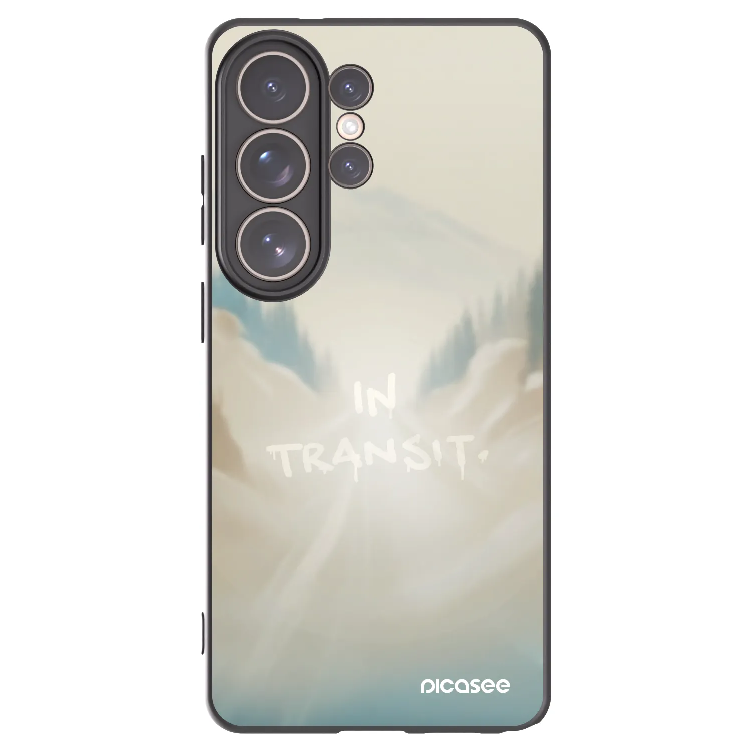 Picasee Samsung Galaxy S26 Ultra Hülle - Schwarzes Silikon - IN TRANSIT