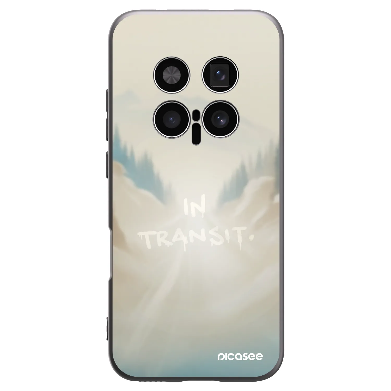 Picasee Honor Magic8 Pro 5G Hülle - Schwarzes Silikon - IN TRANSIT