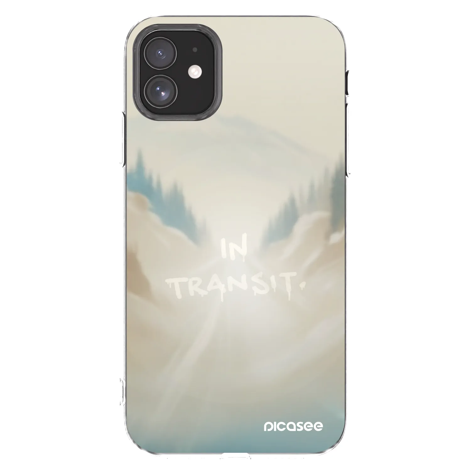 Picasee Apple iPhone 11 Hülle - Transparentes Silikon - IN TRANSIT