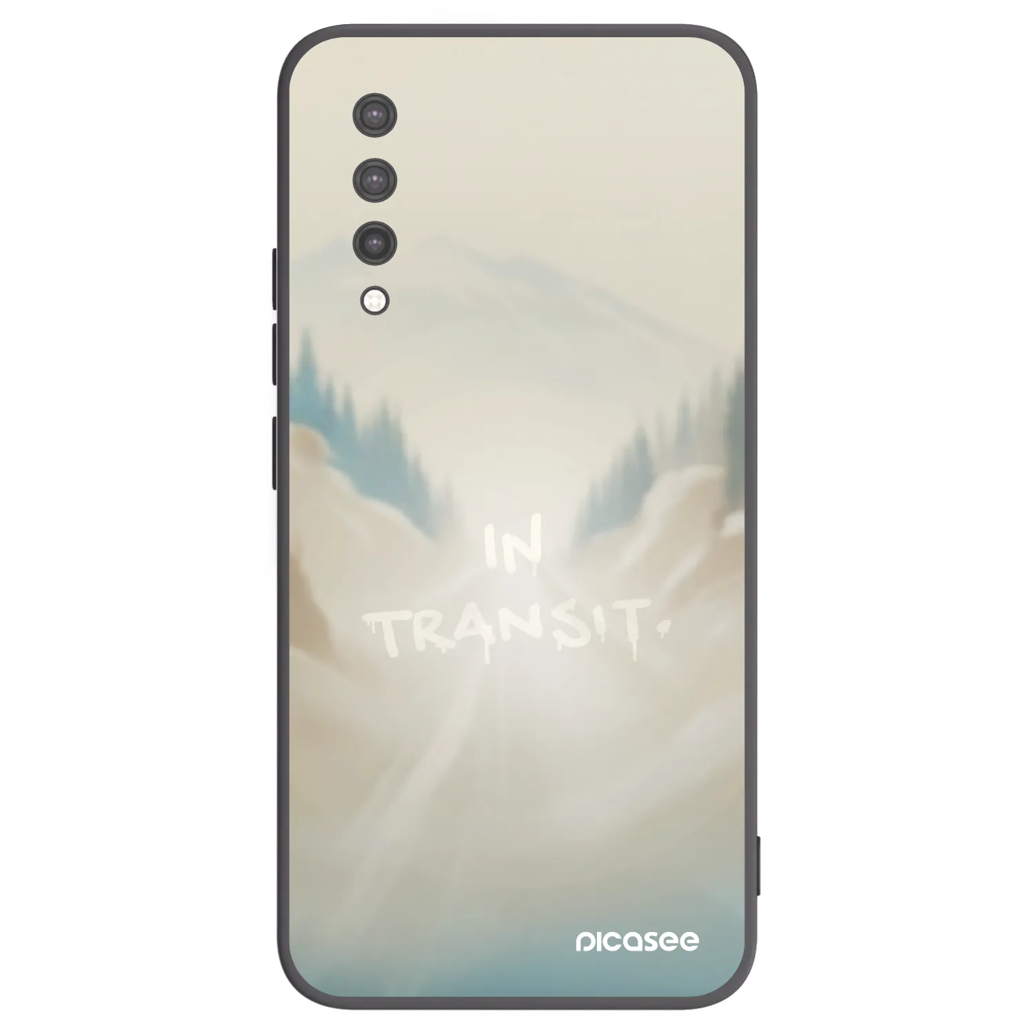 Picasee Xiaomi Mi 9 Lite Hülle - Schwarzes Silikon - IN TRANSIT