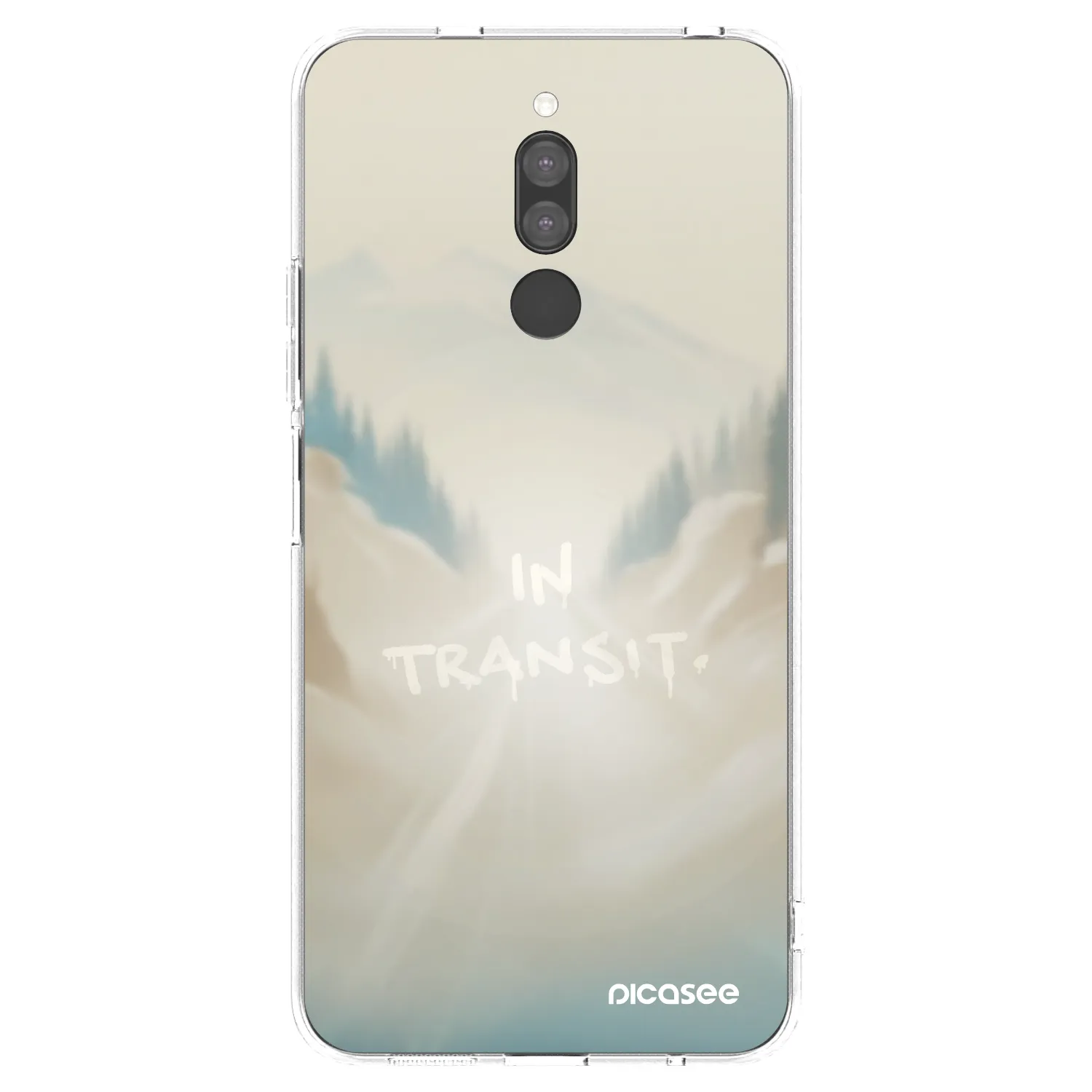 Picasee Xiaomi Redmi 8 Hülle - Transparentes Silikon - IN TRANSIT