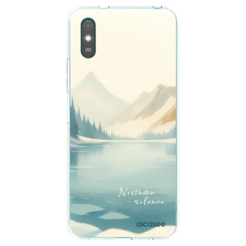 Picasee Xiaomi Redmi 9A Hülle - Transparentes Silikon - NOTHERN SILENCE