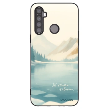 Picasee Realme 5 Hülle - Schwarzes Silikon - NOTHERN SILENCE