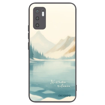 Picasee Xiaomi Redmi Note 10 5G Hülle - Schwarzes Silikon - NOTHERN SILENCE