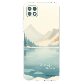 Picasee Samsung Galaxy A22 A226B 5G Hülle - Transparentes Silikon - NOTHERN SILENCE