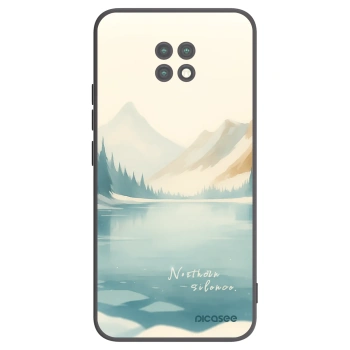 Picasee Xiaomi Redmi Note 9T Hülle - Schwarzes Silikon - NOTHERN SILENCE