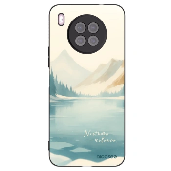 Picasee Huawei Nova 8i Hülle - Schwarzes Silikon - NOTHERN SILENCE