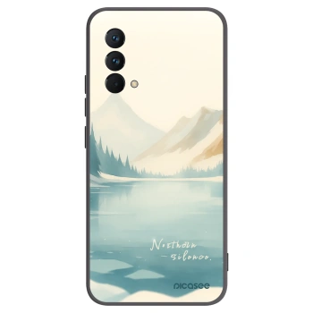 Picasee Realme GT Master Edition 5G Hülle - Schwarzes Silikon - NOTHERN SILENCE