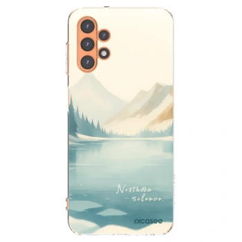 Picasee Samsung Galaxy A13 4G A135 Hülle - Transparentes Silikon - NOTHERN SILENCE