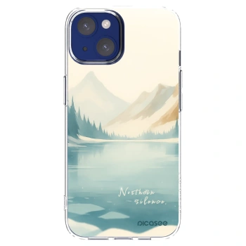 Picasee Apple iPhone 14 Hülle - Transparentes Silikon - NOTHERN SILENCE