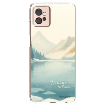 Picasee Motorola Moto G32 Hülle - Transparentes Silikon - NOTHERN SILENCE