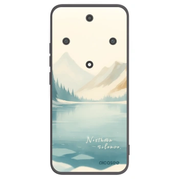 Picasee Honor Magic5 Lite 5G Hülle - Schwarzes Silikon - NOTHERN SILENCE