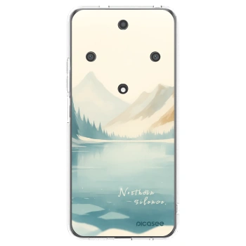 Picasee Honor Magic5 Lite 5G Hülle - Transparentes Silikon - NOTHERN SILENCE