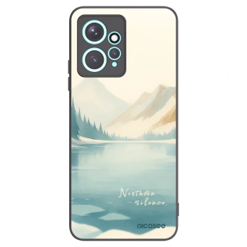 Picasee Xiaomi Redmi Note 12 4G Hülle - Schwarzes Silikon - NOTHERN SILENCE