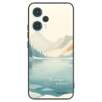 Picasee Xiaomi Poco F5 Hülle - Schwarzes Silikon - NOTHERN SILENCE