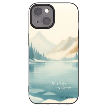 Picasee Apple iPhone 15 Hülle - Schwarzes Silikon - NOTHERN SILENCE