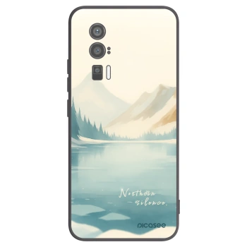 Picasee Xiaomi Poco F5 Pro 5G Hülle - Schwarzes Silikon - NOTHERN SILENCE