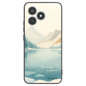 Picasee Realme C53 Hülle - Schwarzes Silikon - NOTHERN SILENCE