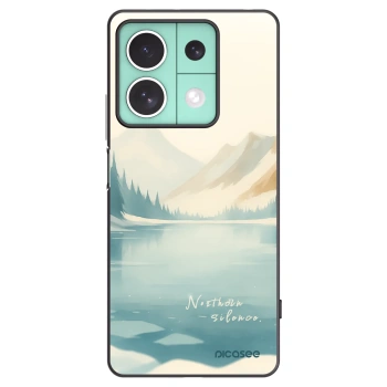 Picasee Xiaomi Redmi Note 13 5G Hülle - Schwarzes Silikon - NOTHERN SILENCE