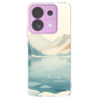 Picasee Xiaomi Redmi Note 13 Pro 5G Hülle - Transparentes Silikon - NOTHERN SILENCE