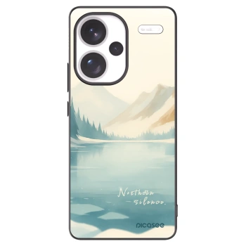 Picasee Xiaomi Redmi Note 13 Pro+ 5G Hülle - Schwarzes Silikon - NOTHERN SILENCE