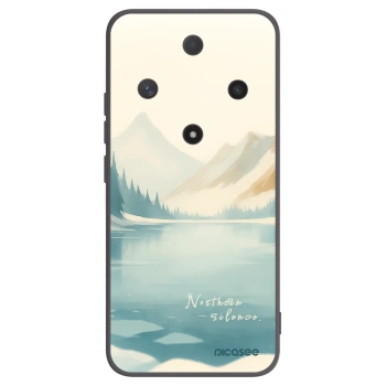 Picasee Honor Magic6 Lite 5G Hülle - Schwarzes Silikon - NOTHERN SILENCE