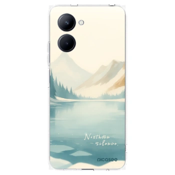 Picasee Realme C33 (2023) Hülle - Transparentes Silikon - NOTHERN SILENCE