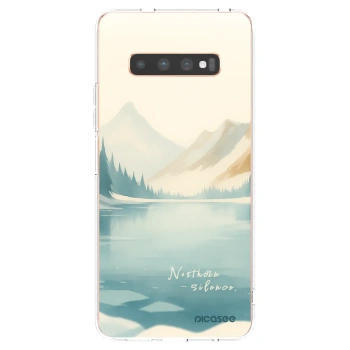 Picasee Samsung Galaxy S10 Plus G975 Hülle - Transparentes Silikon - NOTHERN SILENCE