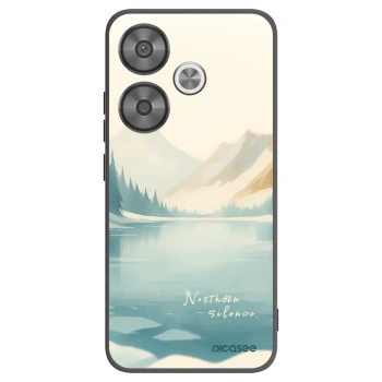 Picasee Xiaomi Poco F6 Hülle - Schwarzes Silikon - NOTHERN SILENCE