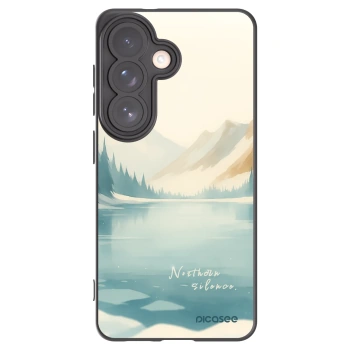 Picasee Samsung Galaxy S26 Hülle - Schwarzes Silikon - NOTHERN SILENCE