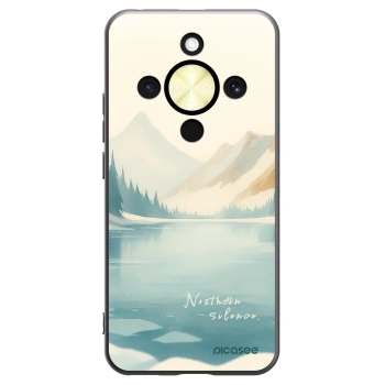 Picasee Honor Magic8 Lite 5G Hülle - Schwarzes Silikon - NOTHERN SILENCE