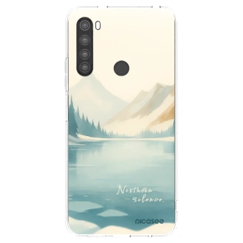 Picasee Xiaomi Redmi Note 8 Hülle - Transparentes Silikon - NOTHERN SILENCE