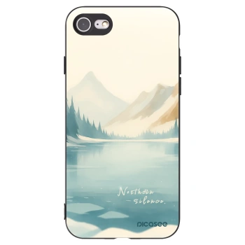 Picasee Apple iPhone SE 2020 Hülle - Schwarzes Silikon - NOTHERN SILENCE