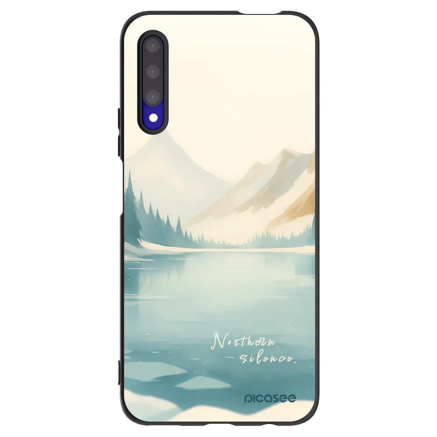 Picasee Honor 9X Pro Hülle - Schwarzes Silikon - NOTHERN SILENCE
