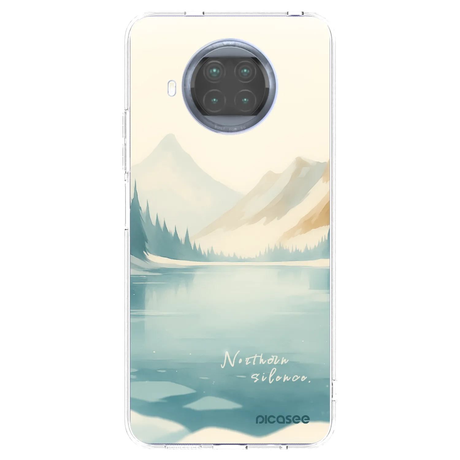 Picasee Xiaomi Mi 10T Lite Hülle - Transparentes Silikon - NOTHERN SILENCE