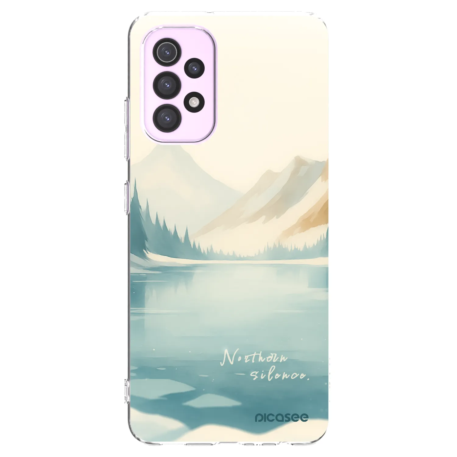 Picasee Samsung Galaxy A32 5G A326B Hülle - Transparentes Silikon - NOTHERN SILENCE