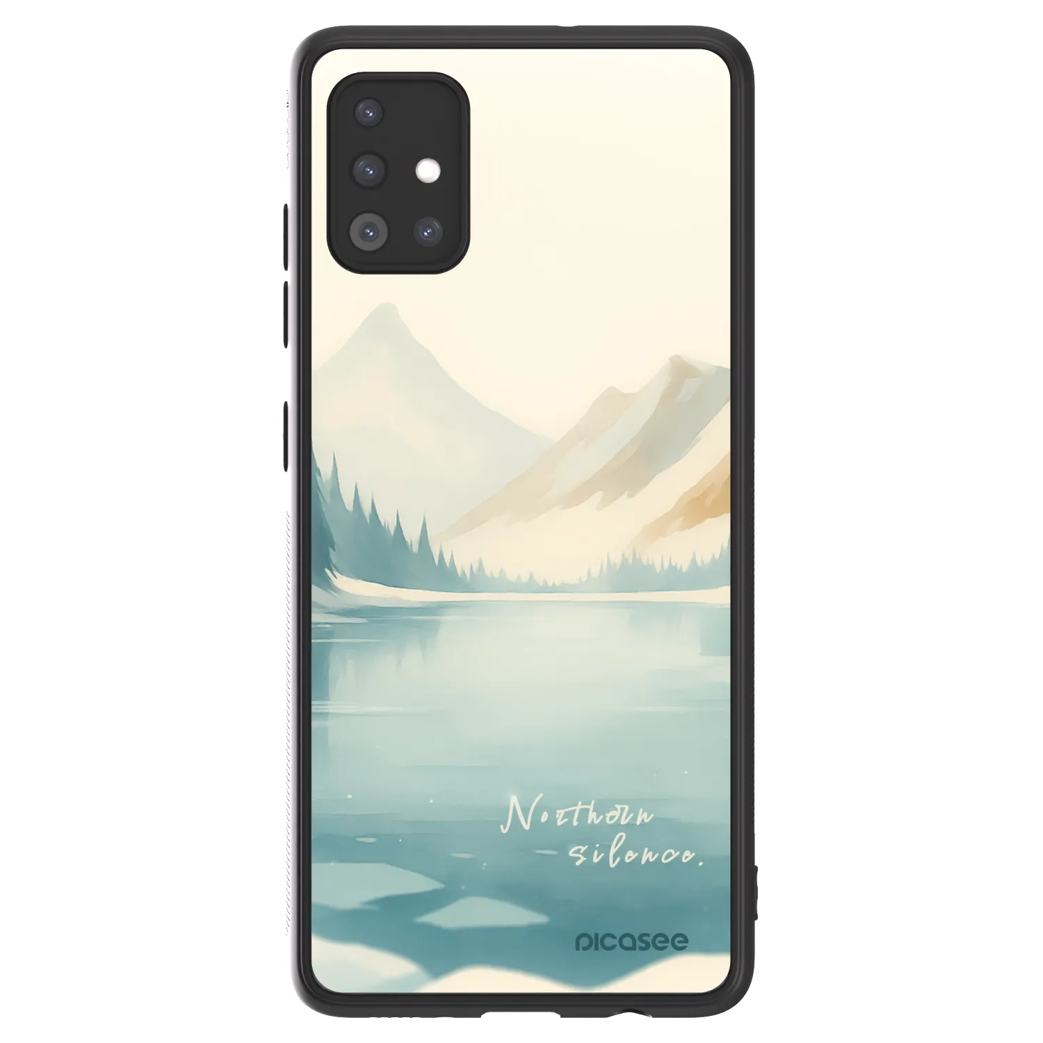 Picasee ULTIMATE CASE für Samsung Galaxy A51 A515F - NOTHERN SILENCE