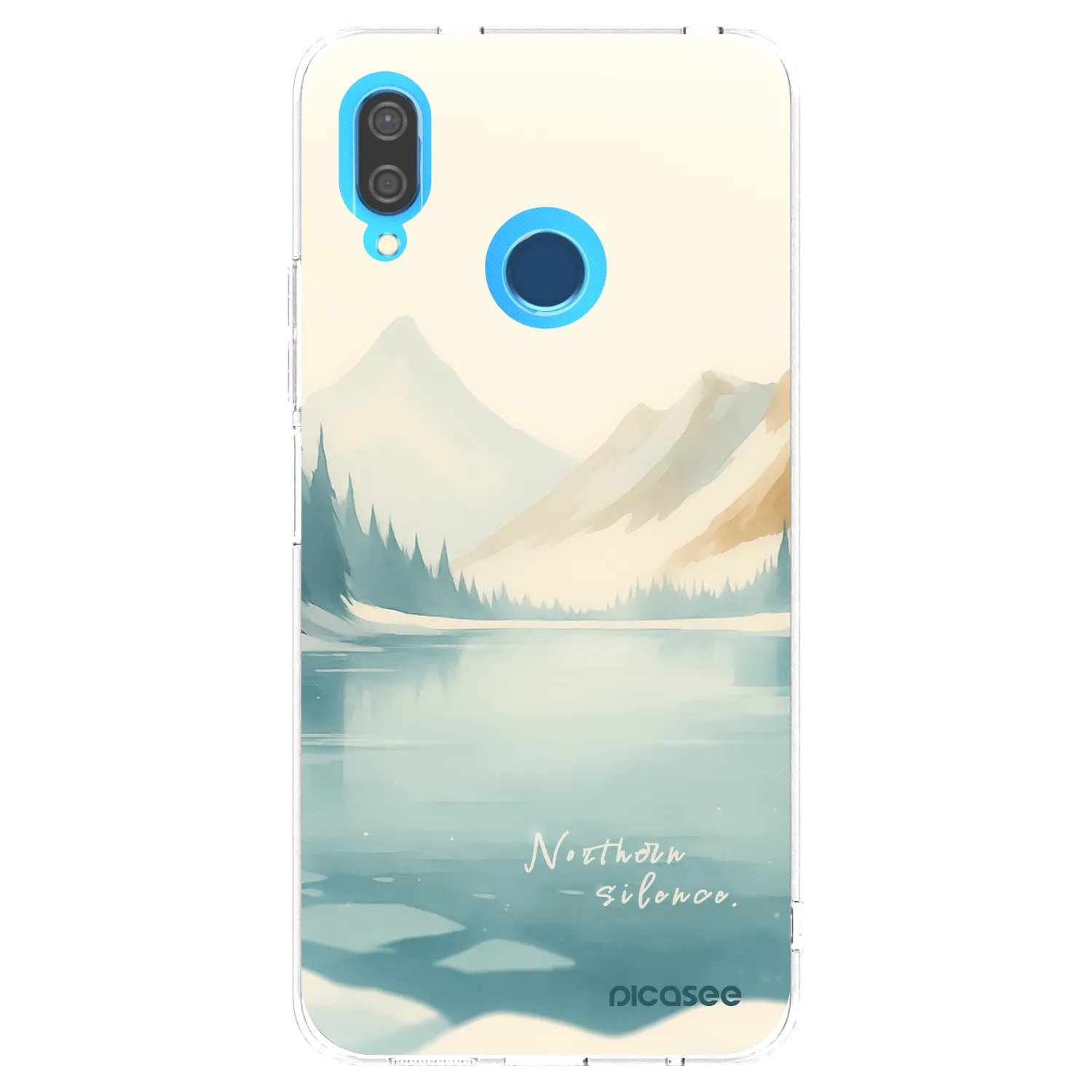 Picasee Huawei P20 Lite Hülle - Transparentes Silikon - NOTHERN SILENCE