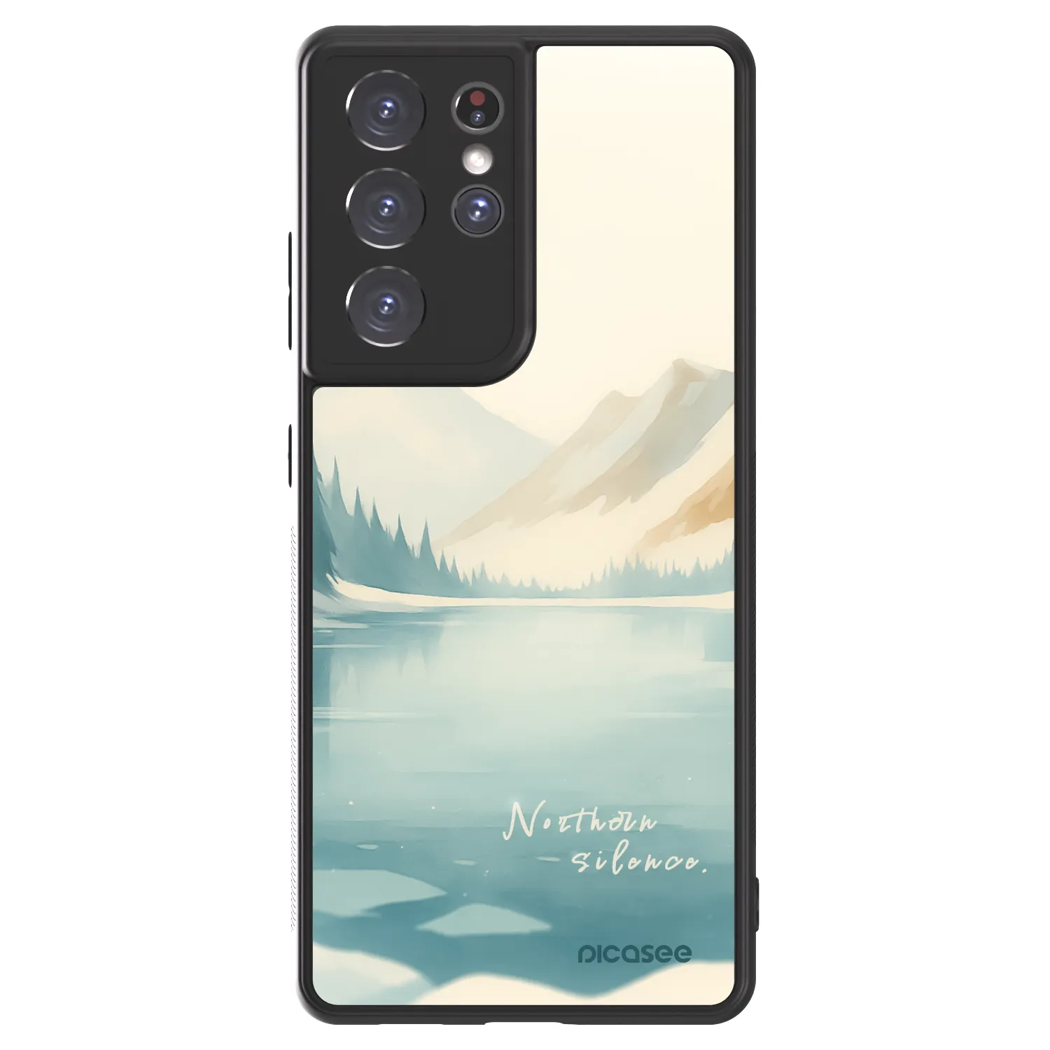 Picasee ULTIMATE CASE für Samsung Galaxy S21 Ultra 5G G998B - NOTHERN SILENCE
