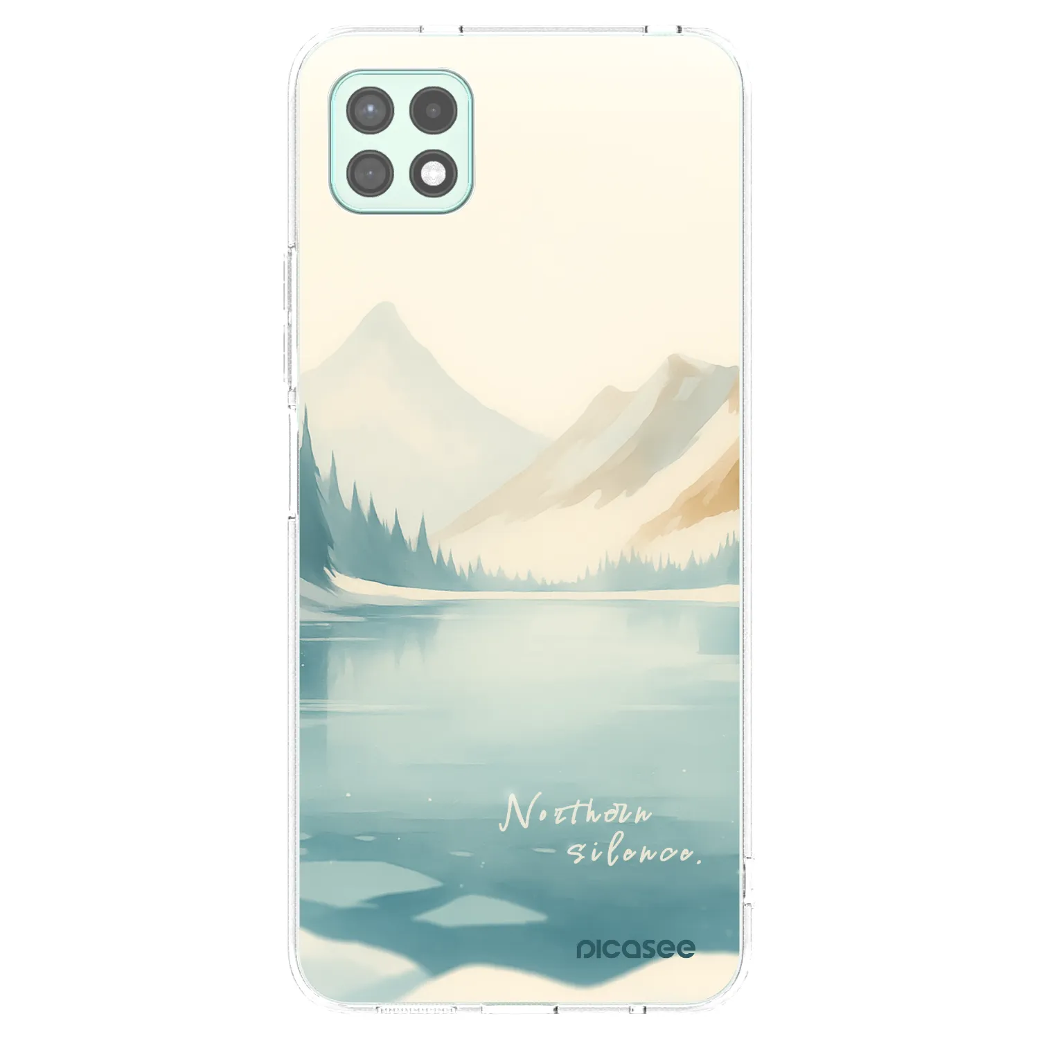 Picasee Samsung Galaxy A22 A226B 5G Hülle - Transparentes Silikon - NOTHERN SILENCE